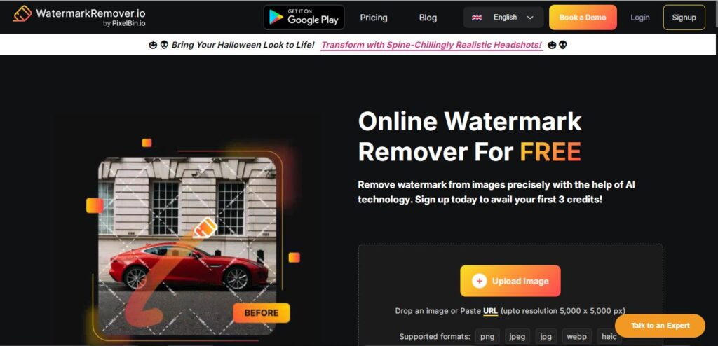 سایت Watermarkremover.io