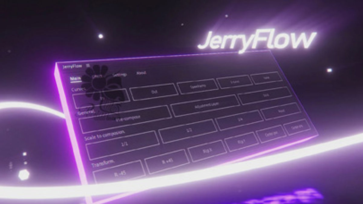 اسکریپت Jerry flow در افتر افکت - موشن گورو