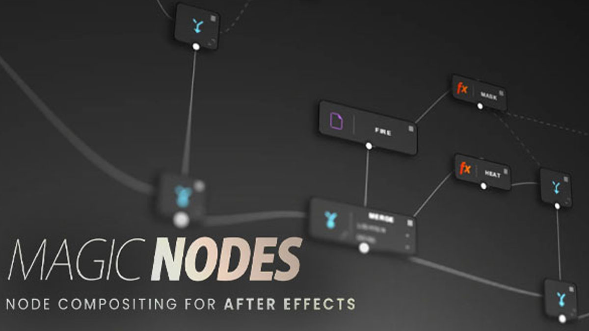  تکنیک‌های پیشرفته پلاگین Magic Nodes 2 در افتر افکت