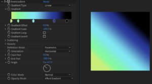 پلاگین Free Gradient در افترافکت