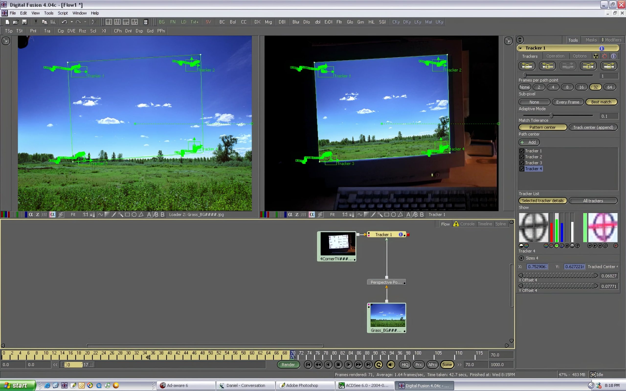 ترکینگ در افتر افکت