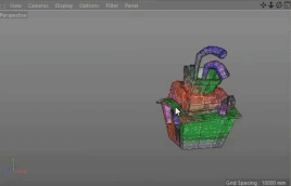 آنرپ کردن جزئیات اتاق قایق