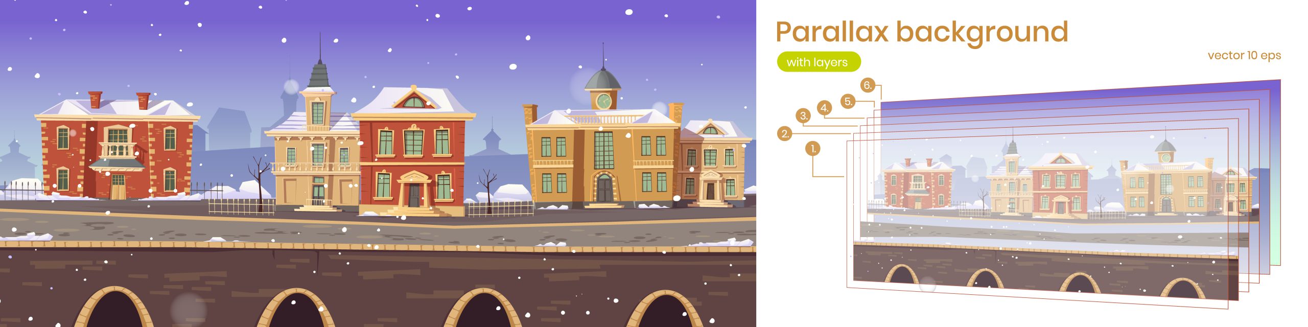 مفهوم تکنیک پارالکس در افتر افکت